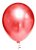 BALÃO PLATINO REDONDO - VERMELHO - PIC PIC Nº 09 - Pacote com 25 unidades - Imagem 1