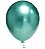 BALÃO PLATINO REDONDO - VERDE - PIC PIC Nº 09 - Pacote com 25 unidades - Imagem 1