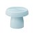 BANDEJA REDONDA ALEGRA 20 CM + PÉ (VASO) 15 CM - AZUL CANDY - Produfest - Imagem 1