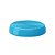 BANDEJA REDONDA ALEGRA 20 CM + PÉ (VASO) 15 CM - AZUL CLARO - Produfest - Imagem 3