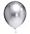 BALÃO LISO REDONDO PLATINO - PIC PIC Nº16 - PRATA - Pacote com 12 unidades - Imagem 1
