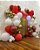BALÃO LISO REDONDO - PIC PIC Nº 09 - VERMELHO ROMÃ - Pacote com 50 unidades - Imagem 2