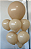 BALÃO LISO REDONDO - PIC PIC Nº 05 - MOCACCINO - Pacote com 50 unidades - Imagem 2