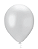 BALÃO PEROLA REDONDO - PIC PIC N°05 - BRANCO - Pacote com 25 unidades. - Imagem 1