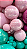 BALÃO LISO - ART-LATEX Nº 16 - ROSA CRAVO - Pacote com 12 unidades - Imagem 2