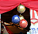 BALÃO LISO REDONDO - PIC PIC Nº 05 - AZUL ESCURO - Pacote com 50 unidades - Imagem 2