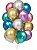 BALÃO PLATINO REDONDO - VIOLETA - PIC PIC Nº 05 - Pacote com 25 unidades - Imagem 2