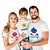 CARTELA TRANSFER PARA CAMISETAS MOMMY/DADDY SHARK - 2 unidades - Imagem 2