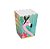 CAIXA PARA PIPOCA FLAMINGO - Pacote com 10 unidades - Imagem 1