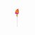 PALITO DECORATIVO SORVETERIA CASQUINHA - Pacote com 10 unidades - Imagem 1