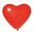 BALÃO CORAÇÃO - PIC PIC Nº 10 - VERMELHO - Pacote com 25 unidades - Imagem 1