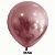 BALÃO REDONDO METÁLICO/CROMADO - ROSA Nº 09 - JOY - Pacote com 25 unidades - Imagem 1