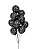 BALÃO DECORADO CHÁ REVELAÇÃO - PRETO - PIC PIC Nº 10 - Pacote com 25 unidades - Imagem 1