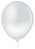 BALÃO LISO REDONDO - PIC PIC Nº 08 - BRANCO - Pacote com 50 unidades - Imagem 1