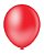 BALÃO LISO REDONDO - PIC PIC Nº 08 - VERMELHO - Pacote com 50 unidades - Imagem 1