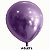 BALÃO REDONDO METÁLICO/CROMADO - VIOLETA - Nº 09 - JOY - Pacote com 25 unidades - Imagem 1