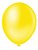BALÃO LISO REDONDO - PIC PIC Nº 08 - AMARELO - Pacote com 50 unidades - Imagem 1