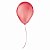 BALÃO CRISTAL REDONDO - PIC PIC Nº 09 - VERMELHO - Pacote com 50 unidades - Imagem 1