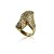 Anel Organic Todo Cravejado Com Diamantes - Imagem 1
