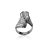Anel Organic Todo Cravejado Com Diamantes - Imagem 4