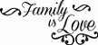 DECOR STICKER FAMILY IS LOVE - Imagem 1