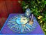 Toalha Esoterica Sol Lua Tarot Astrologia Vela 7dias Magenta Cx mdf - Imagem 1
