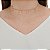 Gargantilha Choker folheada a ouro 18k - Imagem 2