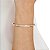 Bracelete com zircônias folheado a ouro 18k - Imagem 2