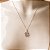 Pingente trevo folheado a ouro 18k - Imagem 2