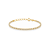 Pulseira Riviera folheada a ouro 18k 17cm - Imagem 1