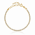 Pulseira Riviera folheada a ouro 18k 17cm - Imagem 2