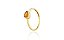 ANEL GOTA TOPÁZIO AMARELO OURO 18K AU 21/15/00 - Imagem 1