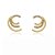 BRINCO CRAVEJADO COM ZIRCONIAS FOLHEADO A OURO 18K - Imagem 1