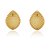 BRINCO TELA FOLHEADO A OURO 18K - Imagem 1