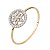 ANEL CRAVEJADO COM BRILHANTES OURO 18K AU74/10/90 - Imagem 1