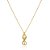 GARGANTILHA COM ZIRCONIAS FOLHEADO A OURO 18K - Imagem 1