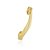 BRINCO PIERCING LONGO FOLHEADO A OURO 18K - Imagem 1