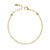 PULSEIRA PÉROLA FOLHEADO A OURO 18K - Imagem 1