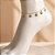 Tornozeleira Sol folheada a ouro 18k 24cm - Imagem 2
