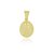 Pingente Santa Edwiges folheado a ouro 18k - Imagem 1