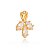 Pingente com zircônias folheado a ouro 18k - Imagem 1
