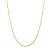 Corrente folheada a ouro 18k 45cm - Imagem 1