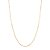 Corrente trabalhada folheada a ouro 18k 40cm - Imagem 1