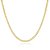 Corrente infantil folheada a ouro 18k 40cm - Imagem 1