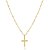 Gargantilha infantil folheada a ouro 18k 40 cm - Imagem 1
