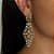 Brinco folheado a ouro 18k - Imagem 1
