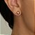 Brinco folheado a ouro 18k - Imagem 2