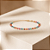 Pulseira colorida folheada a ouo 18k 16cm - Imagem 3