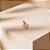 Pingente menina folheado a ouro 18k - Imagem 3