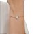 PULSEIRA COM CORAÇÃO DE ZIRCÔNIAS FOLHEADO A OURO 18K - Imagem 2